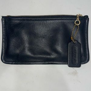 Coach zip small clutch bag